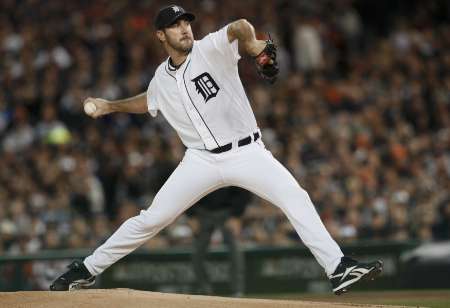 Detroit Tigers ace Justin Verlander who mastered the NY lineup as the Tigers defeated the Yankees 7-2 on Monday