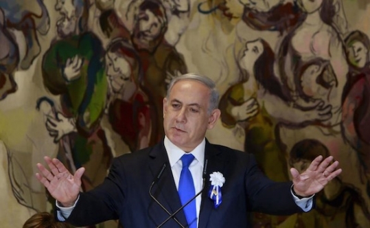 Israeli Prime Minister Benjamin Netanyahu in Jerusalem on March 31