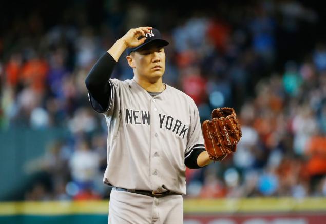 Masahiro Tanaka has his second poor start in a row raising some red flags for the Yankees