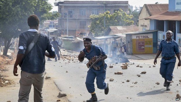 There have been frequent clashes between police and protesters during the unrest