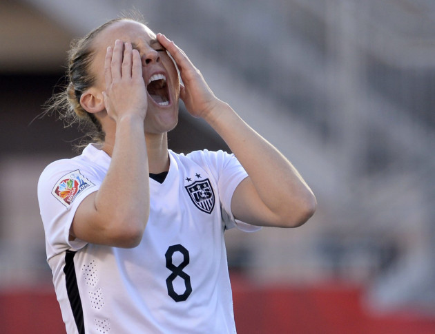 THE DEGREE OF DIFFICULTY GETS HARDER Wambach on Germany: 'In order