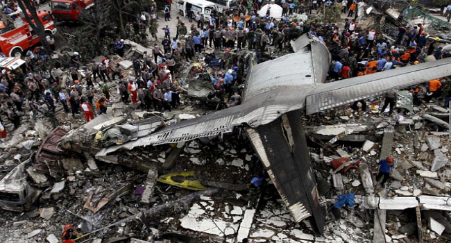 Plane Crash Kills At Least 100 Injures Several In Indonesia