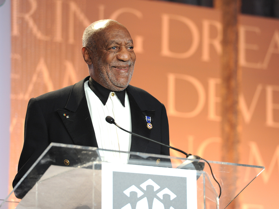 Bill Cosby speaks onstage at the Thurgood Marshall College Fund 25th Awards Gala in 2013