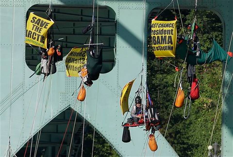 Oregon 'kayaktivists' to protest Shell Arctic oil search