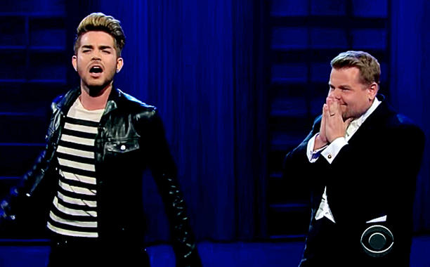 Adam Lambert Tributes James Corden With Funny Version Of 'We Are The