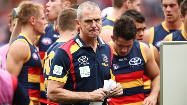 Adelaide Crows coach Phil Walsh