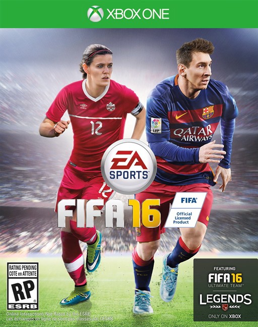 Alex Morgan Joins Lionel Messi on USA Cover of FIFA 16 | Bleacher Report