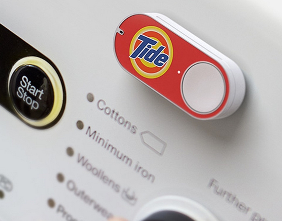 Amazon		Amazon's press-to-buy Dash buttons are now available for you to stick on things	
			Facebook	Twitter	Pintrest	Linked In	Google+	Mail	
	Comment