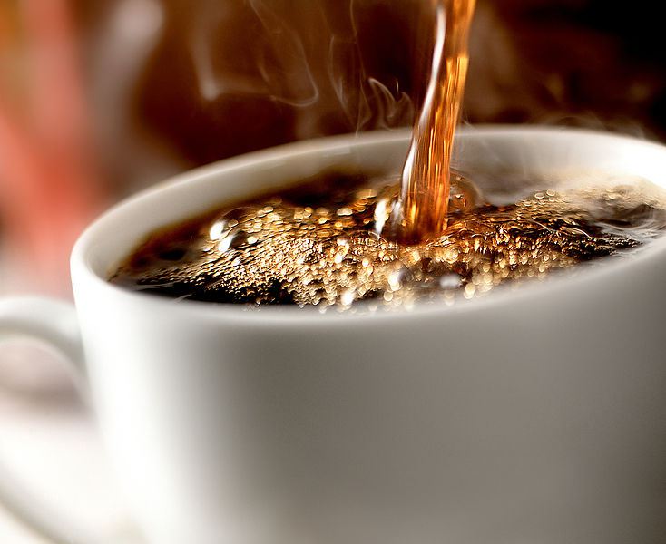 An increased consumption of coffee was linked with a lower level of serum amyloid inside the body