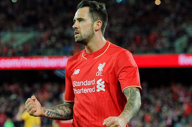 Danny Ings celebrates after scoring the second