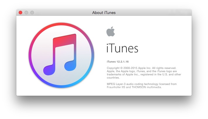 Apple releases iTunes 12.2.1 with fixes for iTunes Match and Apple Music