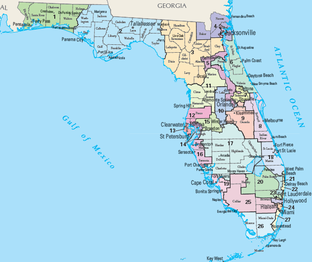 Judge George S. Reynolds III issued an order that said a special legislative session to redraw districts and a subsequent trial must be finished by Sept. 25. The order came after the Florida Supreme Court last week tossed out eight congressional districts