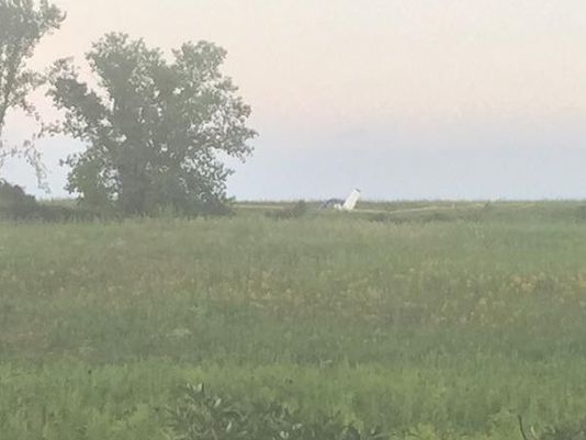 A plane has crashed outside of Amery Wisconsin according to the Polk Co. Sheriff