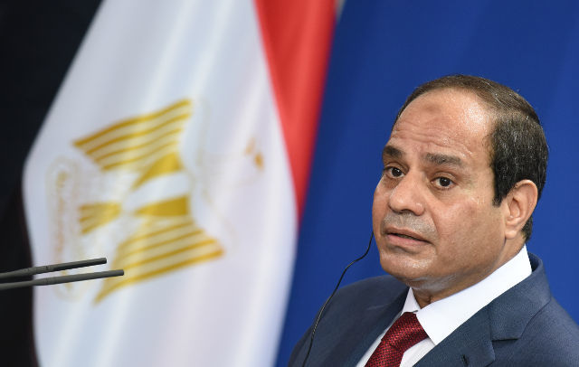 TOUGHER LAWS. Egyptian President Abdel Fattah al Sisi speaks during a press conference with German Chancellor Angela Merkel at the Federal Chancellery in Berlin Germany June 3 2015. Rainer Jensen  EPA