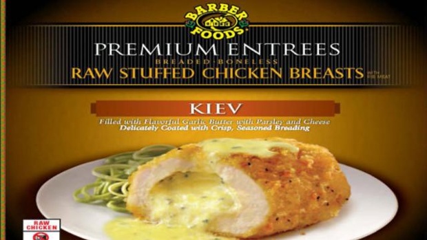 Public Health Alert For Frozen Raw Stuffed Chicken Products Due To Possible