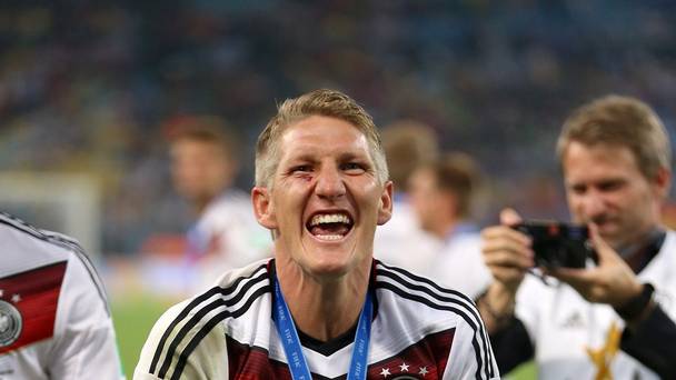 Bastian Schweinsteiger is set to become the first German to play for Manchester United