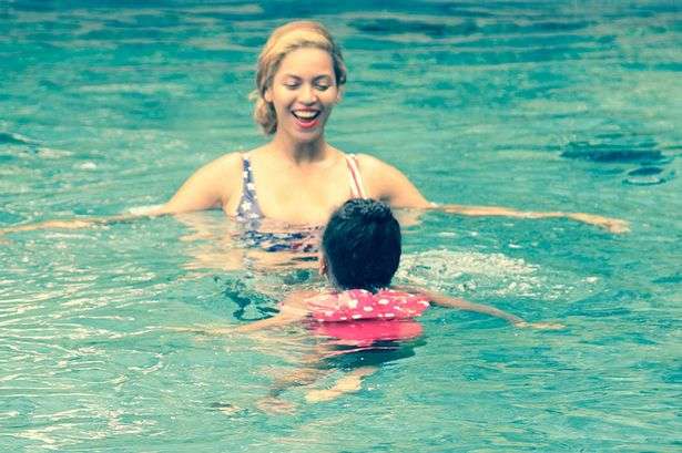 Beyonce and Blue Ivy