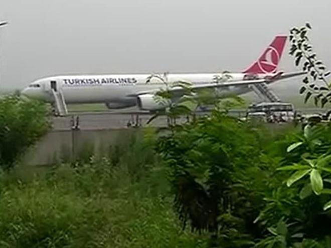 Turkish aircraft cleared to take off from IGI Airport after bomb threat proved hoax