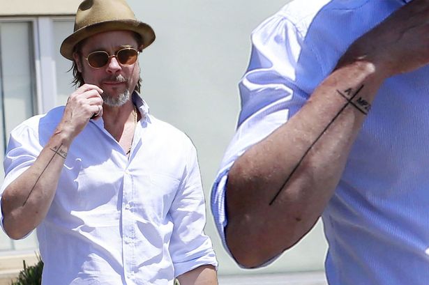 Brad Pitt gets new family tattoo in style of Angelina Jolie