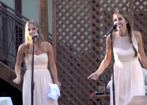 Bridesmaid Sisters Deliver Epic Musical Toast to Bride