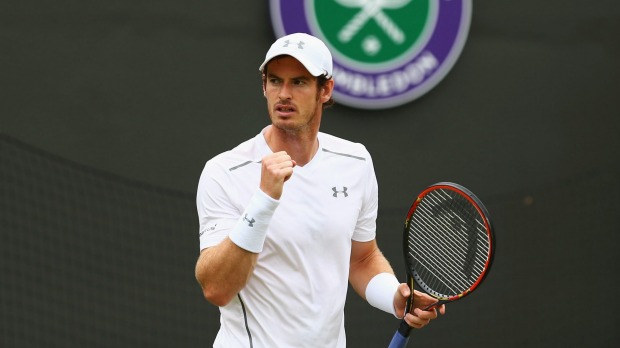 Andy Murray took little time to get by Robin Haase on centre court to reach the third round