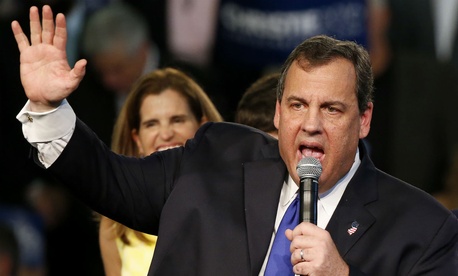 Christie announces his bid for the presidency in Livingston N.J