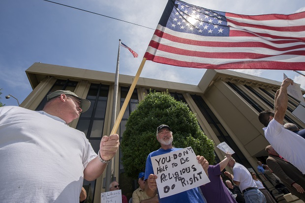 Marriage license suit vs clerk back in court - The Courier-Journal