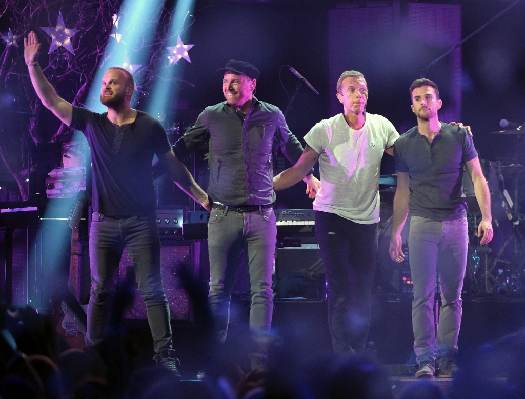 Coldplay at iHeartRadio Music Festival 2014