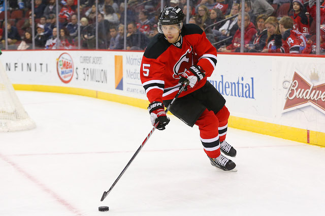 Defenseman Adam Larsson signed a six-year deal with the New Jersey Devils