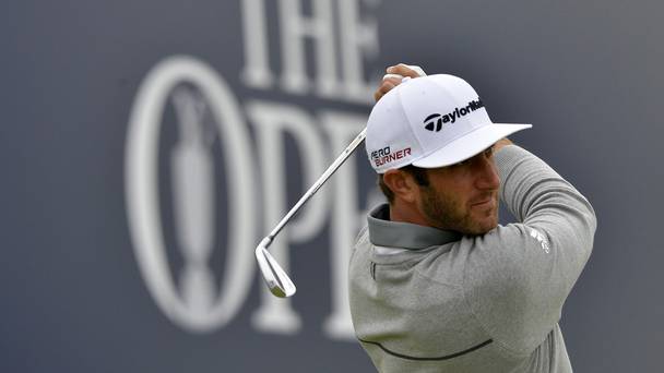 Dustin Johnson leads by one shot after the first round of the Open Championship at St Andrews