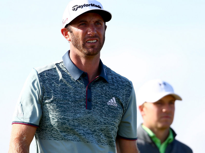 Dustin Johnson leads the way in the Open