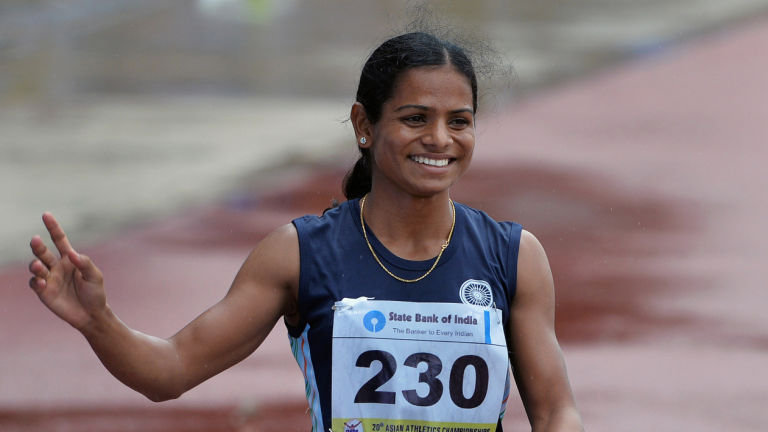 Dutee Chand has set her sights on qualifying for next year's Olympics in Brazil after being given the green light to return