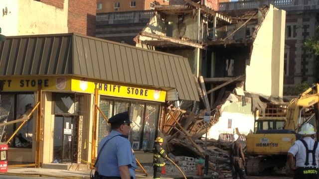 Philadelphia building collapse