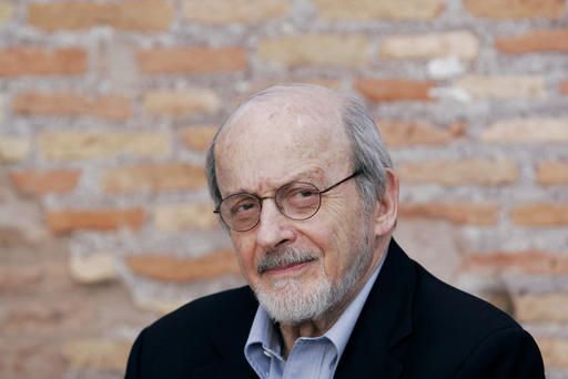 American author E. L. Doctorow at the Rome Literature Festival in Rome Italy in 2007