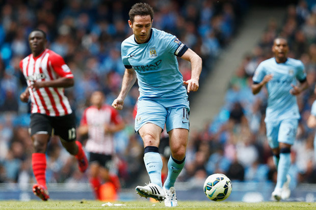 EYES ON THE PRIZE Frank Lampard hopes to continue his success in Major League Soccer