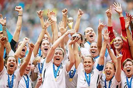 USA Women's Soccer Team wins the Women's World Cup 2015