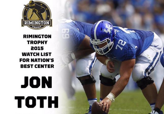 Big 12 Places Six on Rimington Trophy Watch List - Big 12 Conference