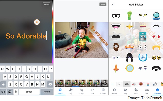 Facebook's new iOS photo uploader looks a lot like Snapchat - The Next Web