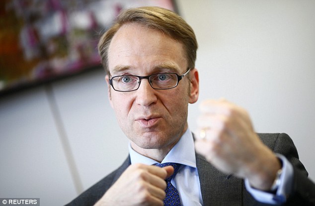 Fighting talk Jens Weidmann president of the Bundesbank has criticised the way Greek lenders are being propped up by emergency funds from Europe