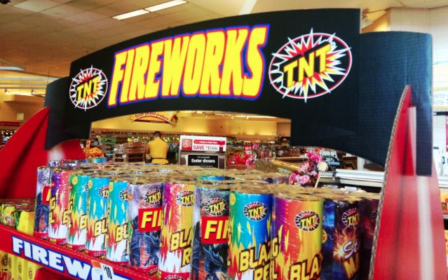 Fireworks are illegal in Massachusetts