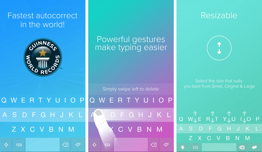 Fleksy iOS 8 1