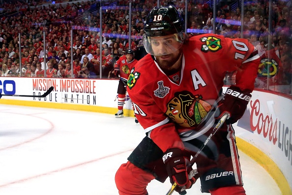 Blackhawks trade Patrick Sharp Stephen Johns to Dallas