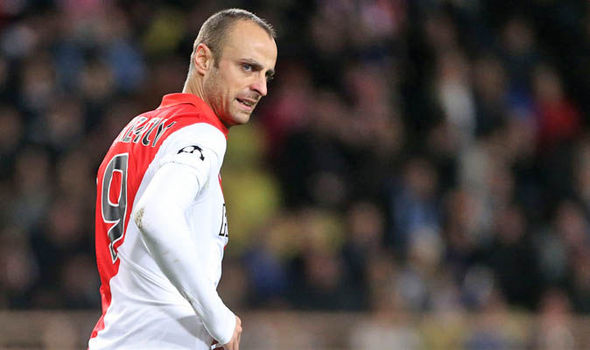 Dimitar Berbatov playing for Monaco