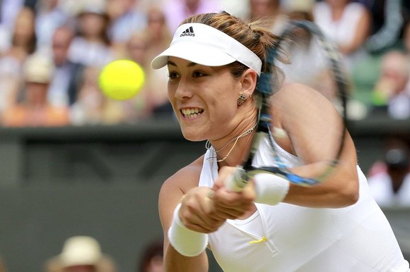 Garbine Mughuruza impressed in her first final