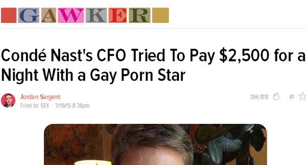 'Gawker' Gets Hate For Publishing David Geithner Article About $2500 Gay Porn