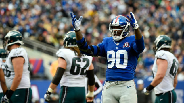 GIANT MISHAP. New York Giants defensive end Jason Pierre Paul has lost a finger due to an accident involving fireworks