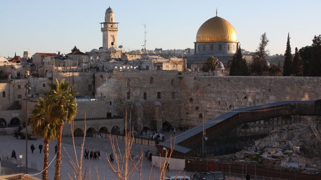 Dome of the Rock Western Wall Jerusalem Israel