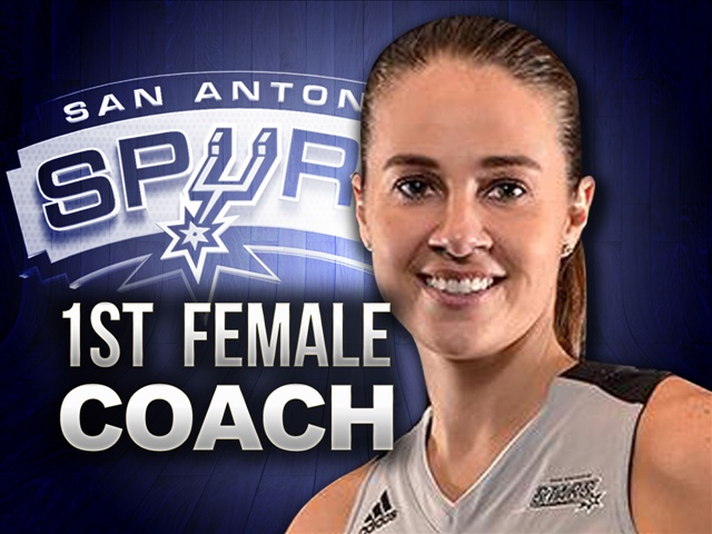 Becky Hammon is about to become the first woman to serve as the head coach of an NBA summer league team