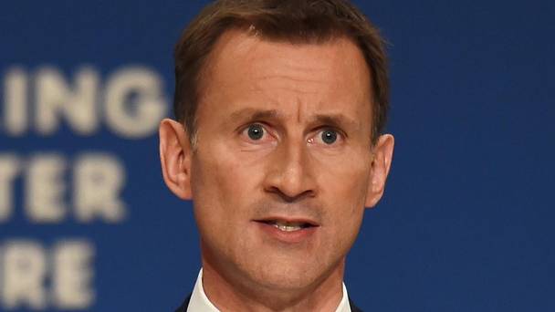 Health Secretary Jeremy Hunt has warned that failure to hit Islamic State could be taken as weakness by the terror group