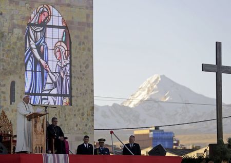 Pope heads to Bolivia amid church-state tensions